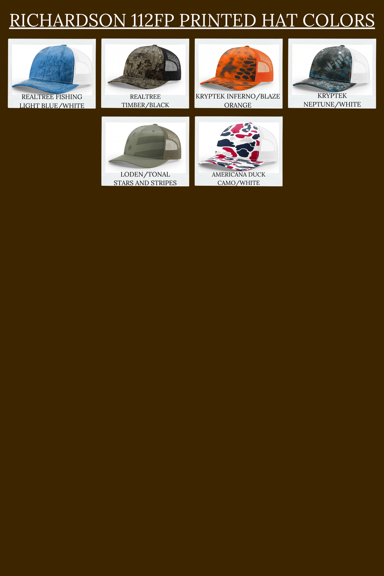 Custom Engraved Logo Hat