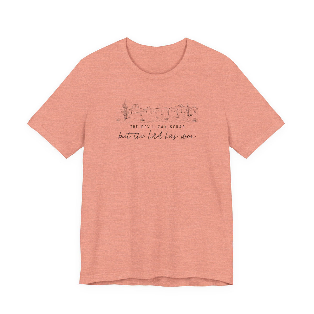 The Lord Has Won Sunset Tee