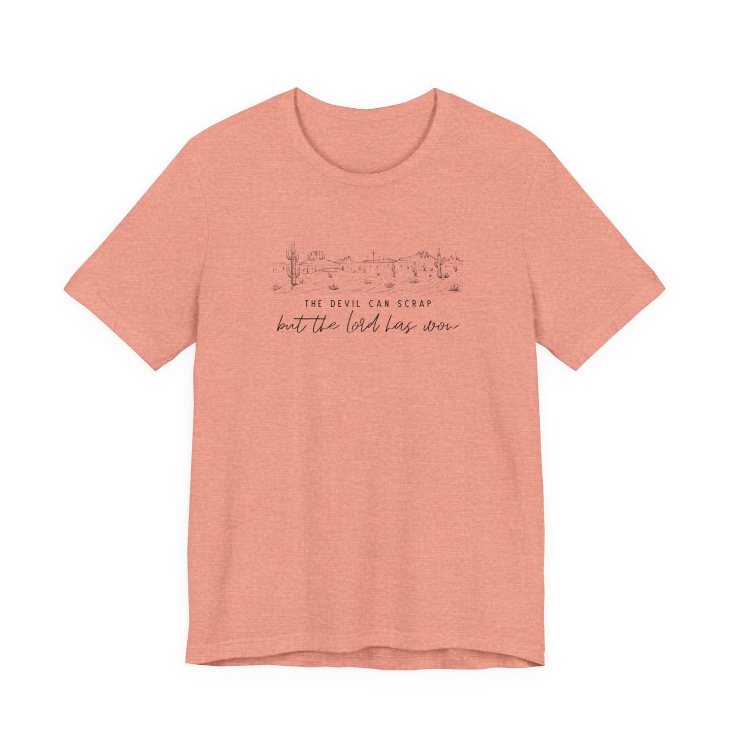 The Lord Has Won Sunset Tee