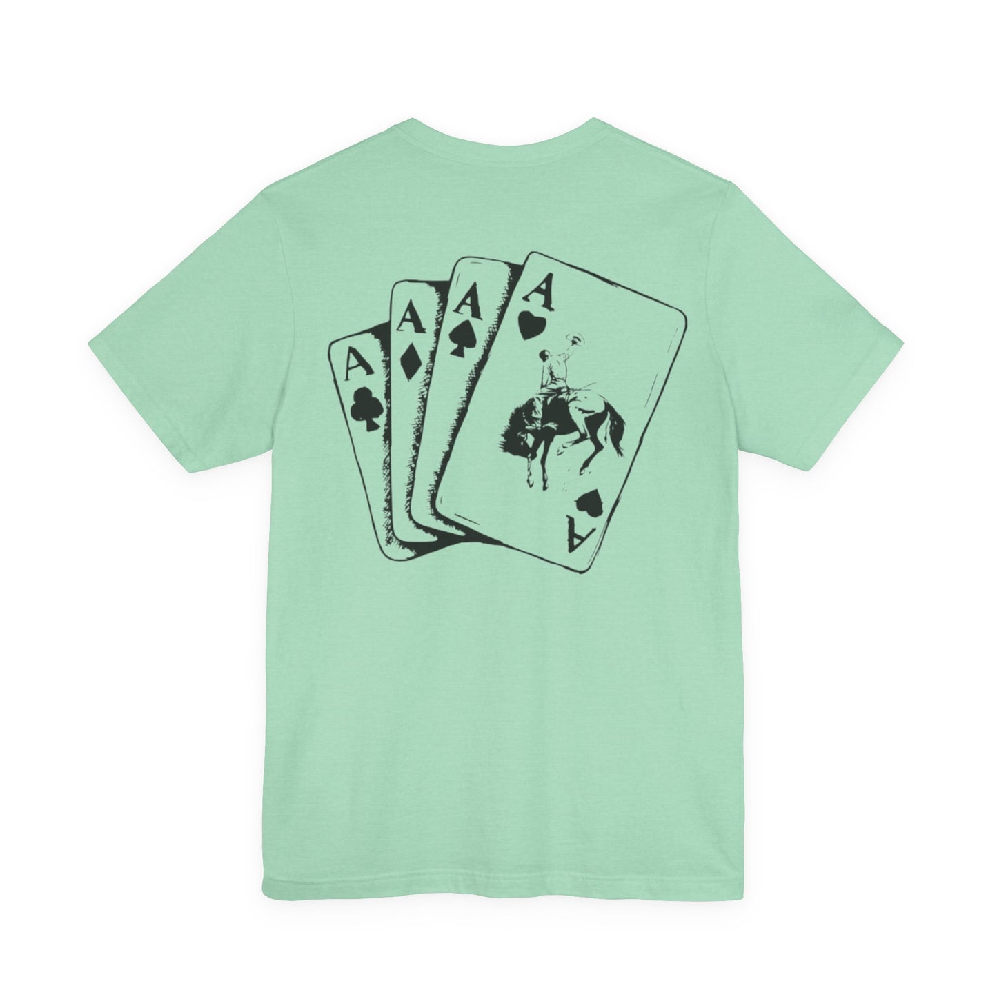 Aces Bronc Brand Tee