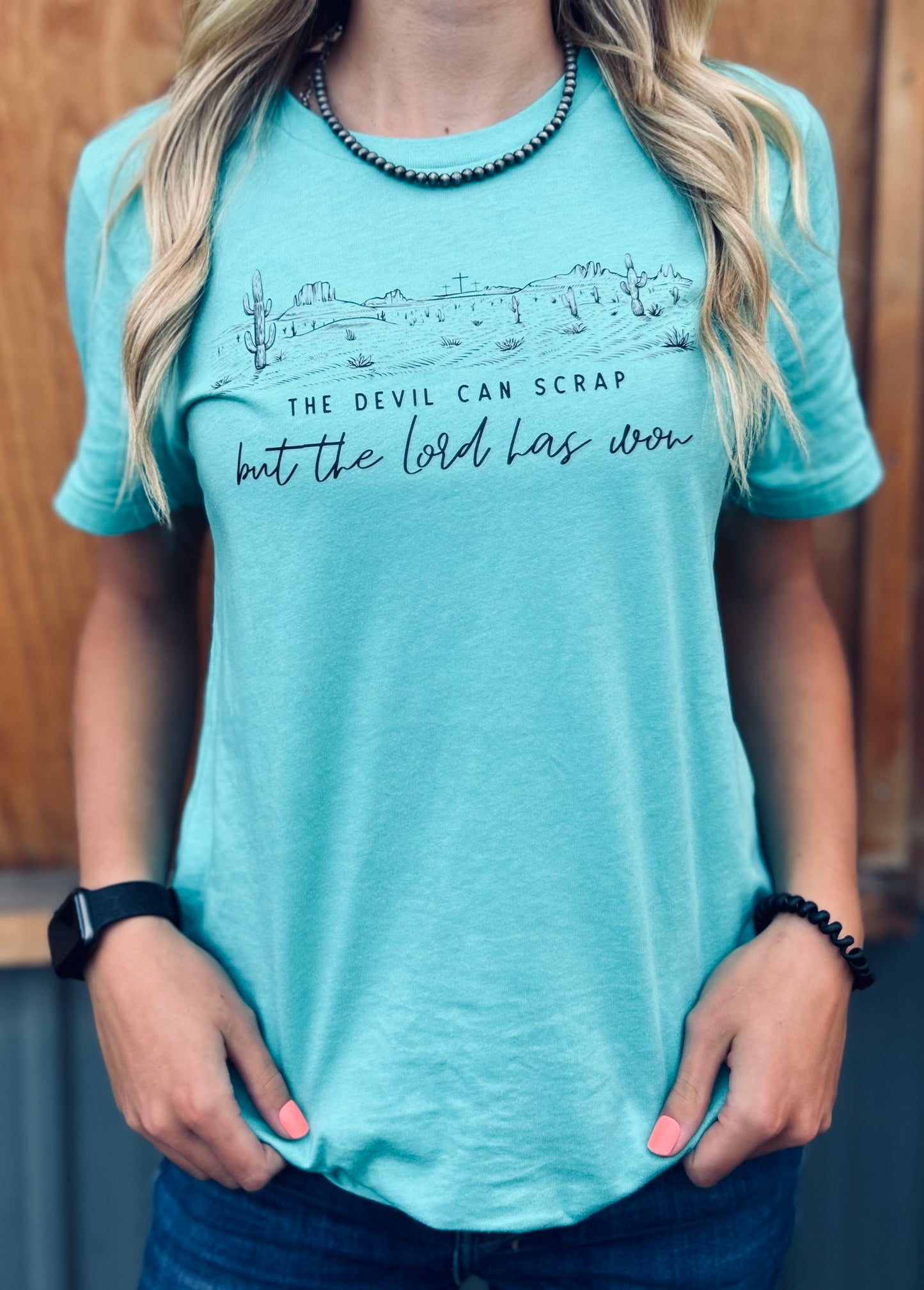 The Lord Has Won Desert Tee
