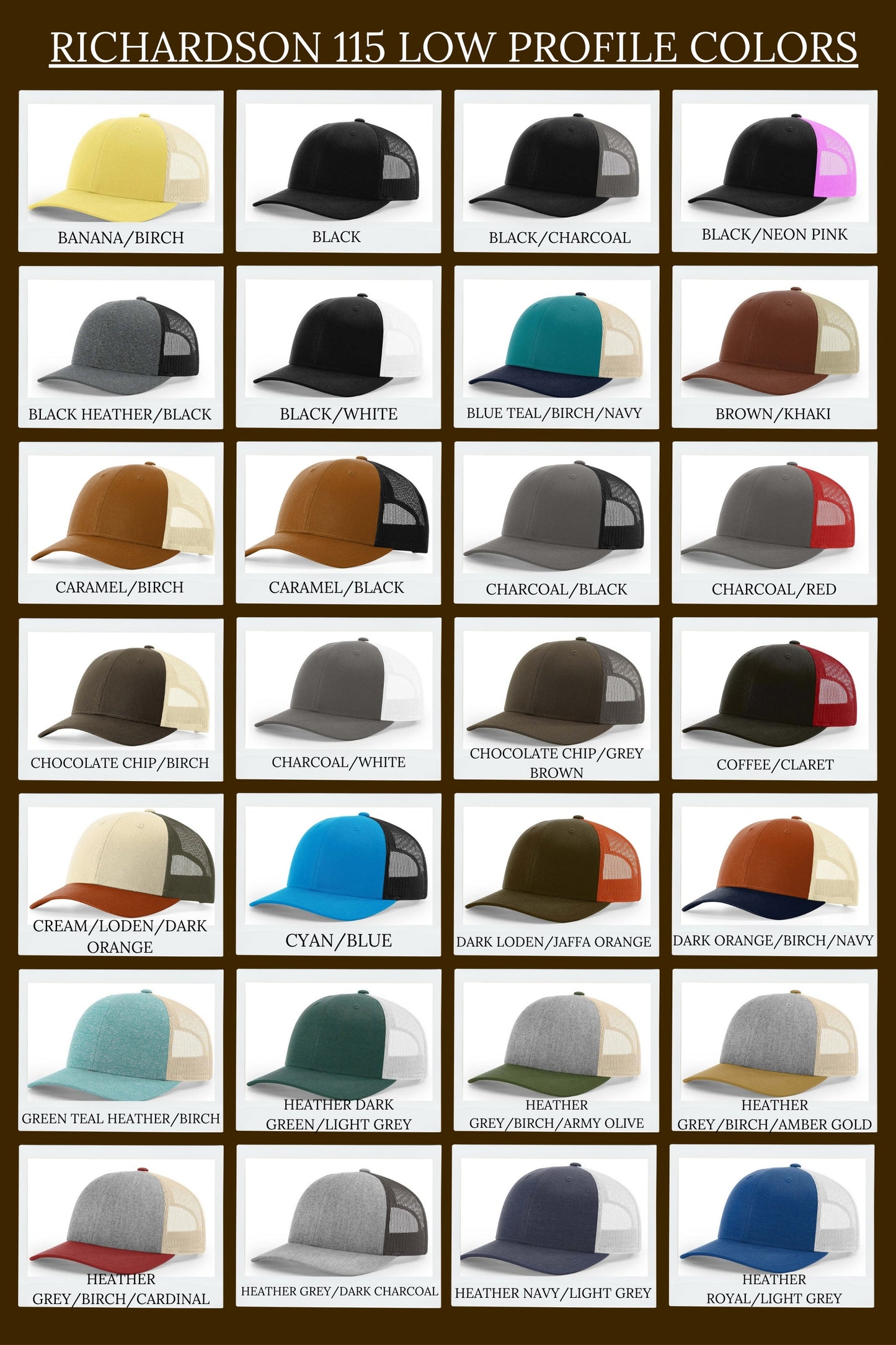 4-H Leather Engraved Hat - Heather Dark Green/Light Grey