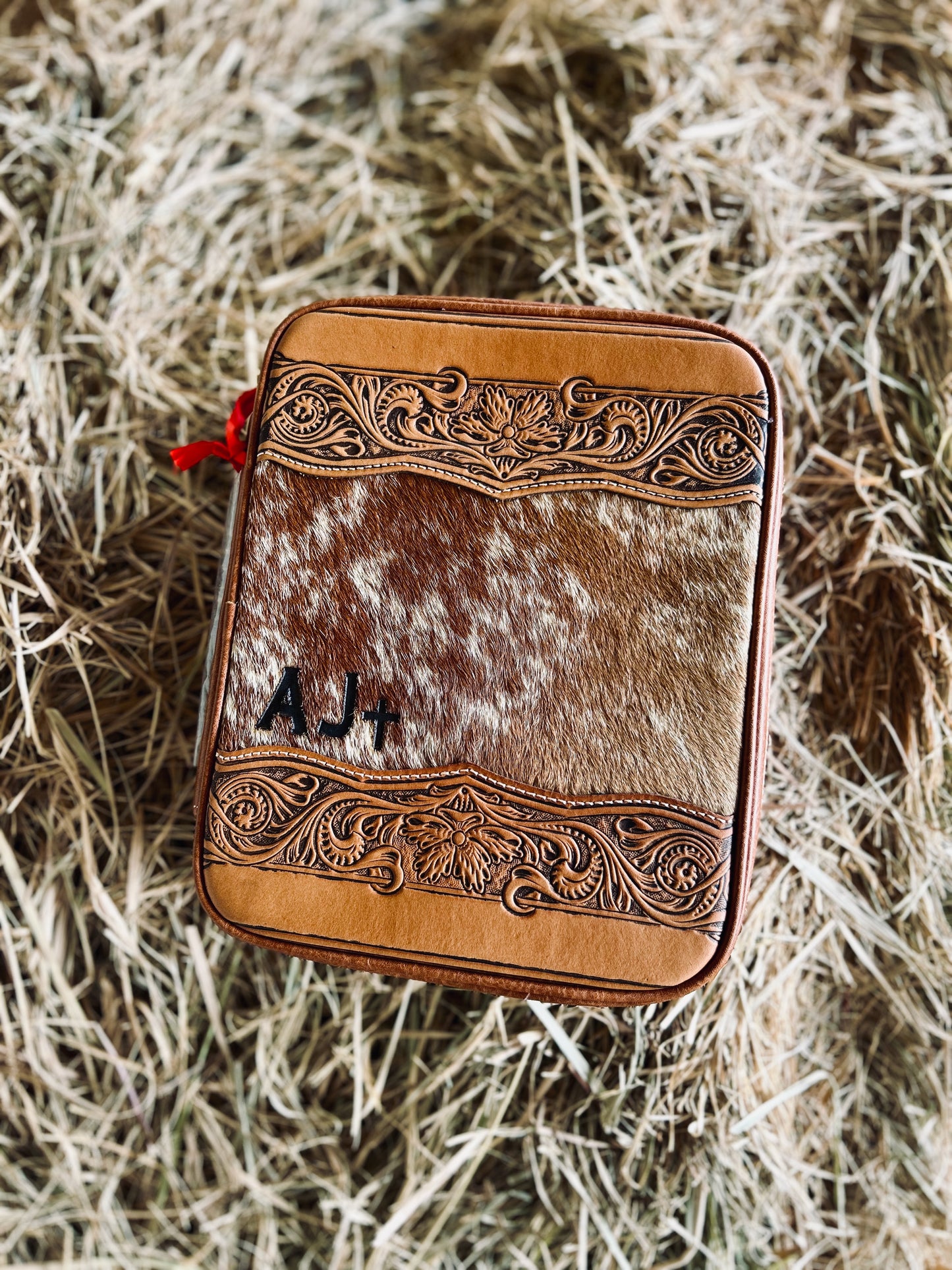 Branded Bible Case -Tan