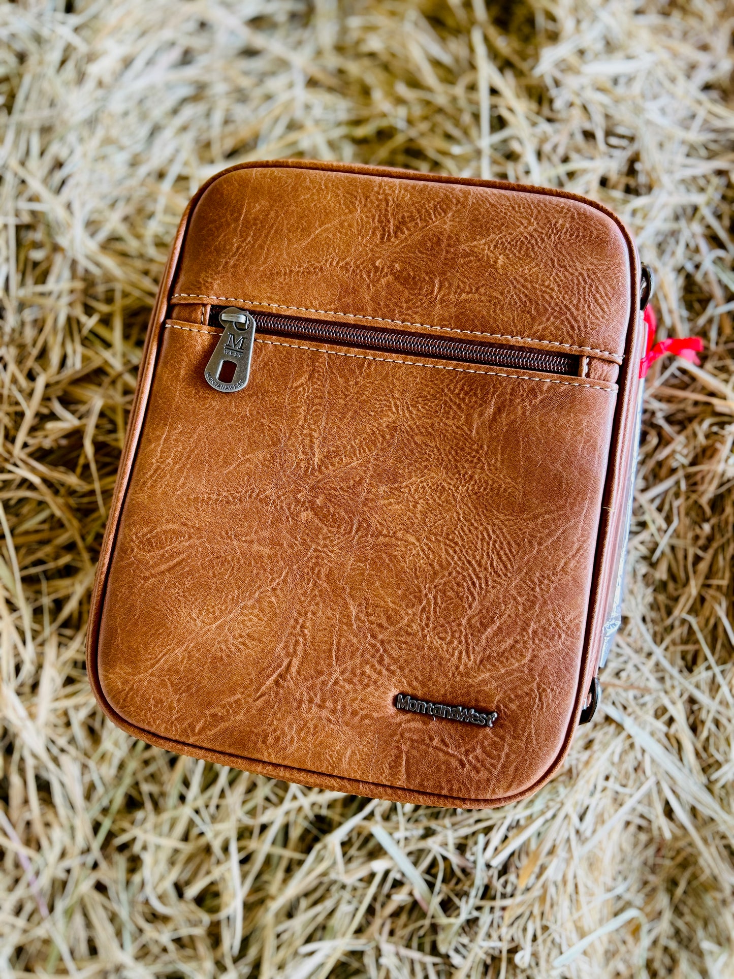 Branded Bible Case - Brown Aztec