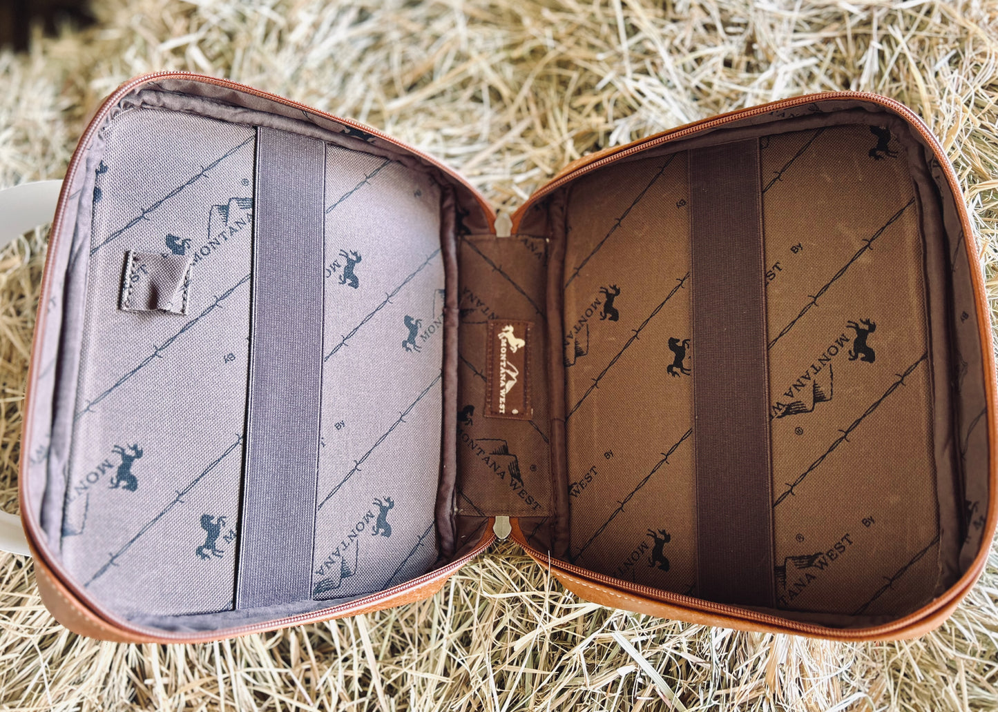 Branded Bible Case - Coffee Aztec