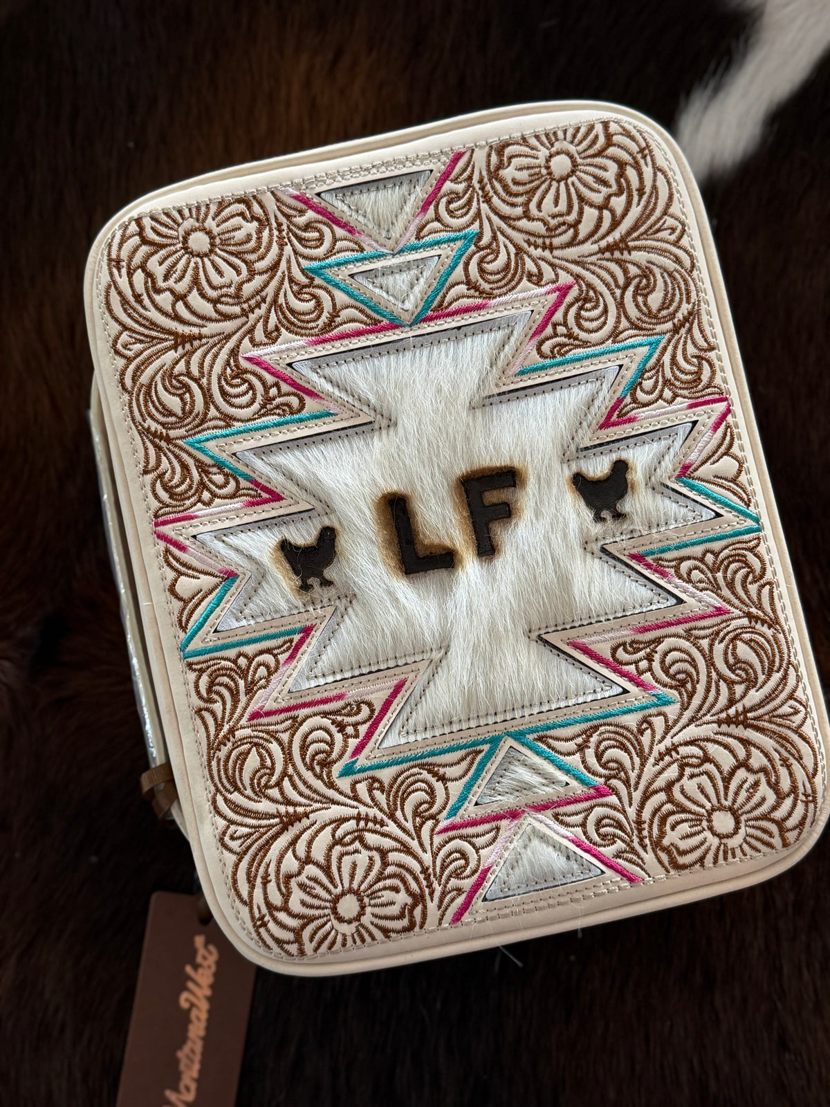 Branded Bible Case - Light Aztec