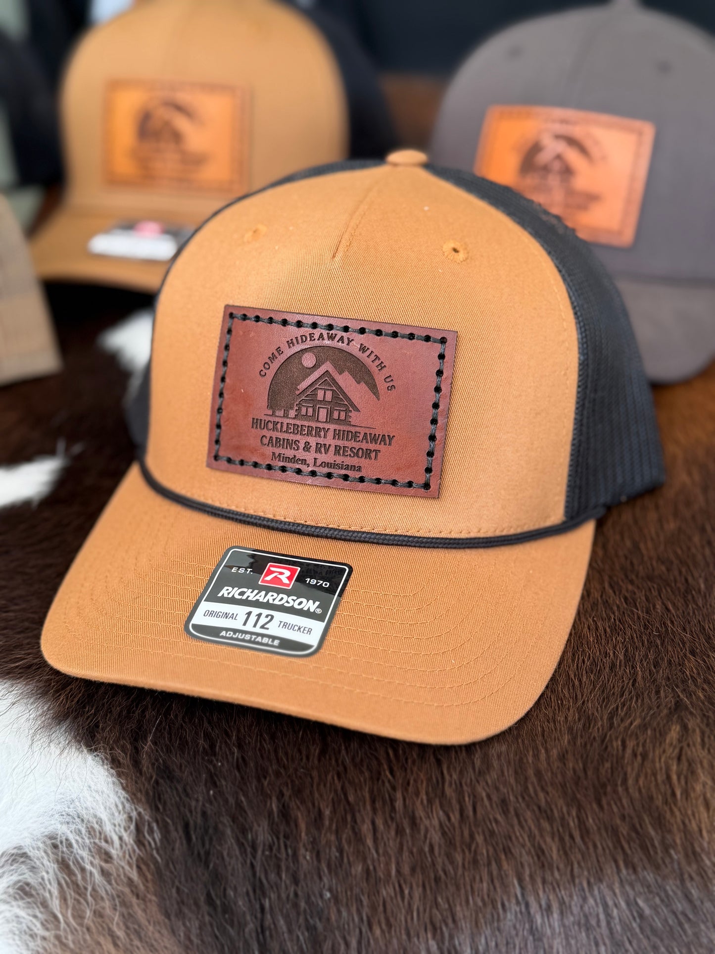 Custom Engraved Logo Hat