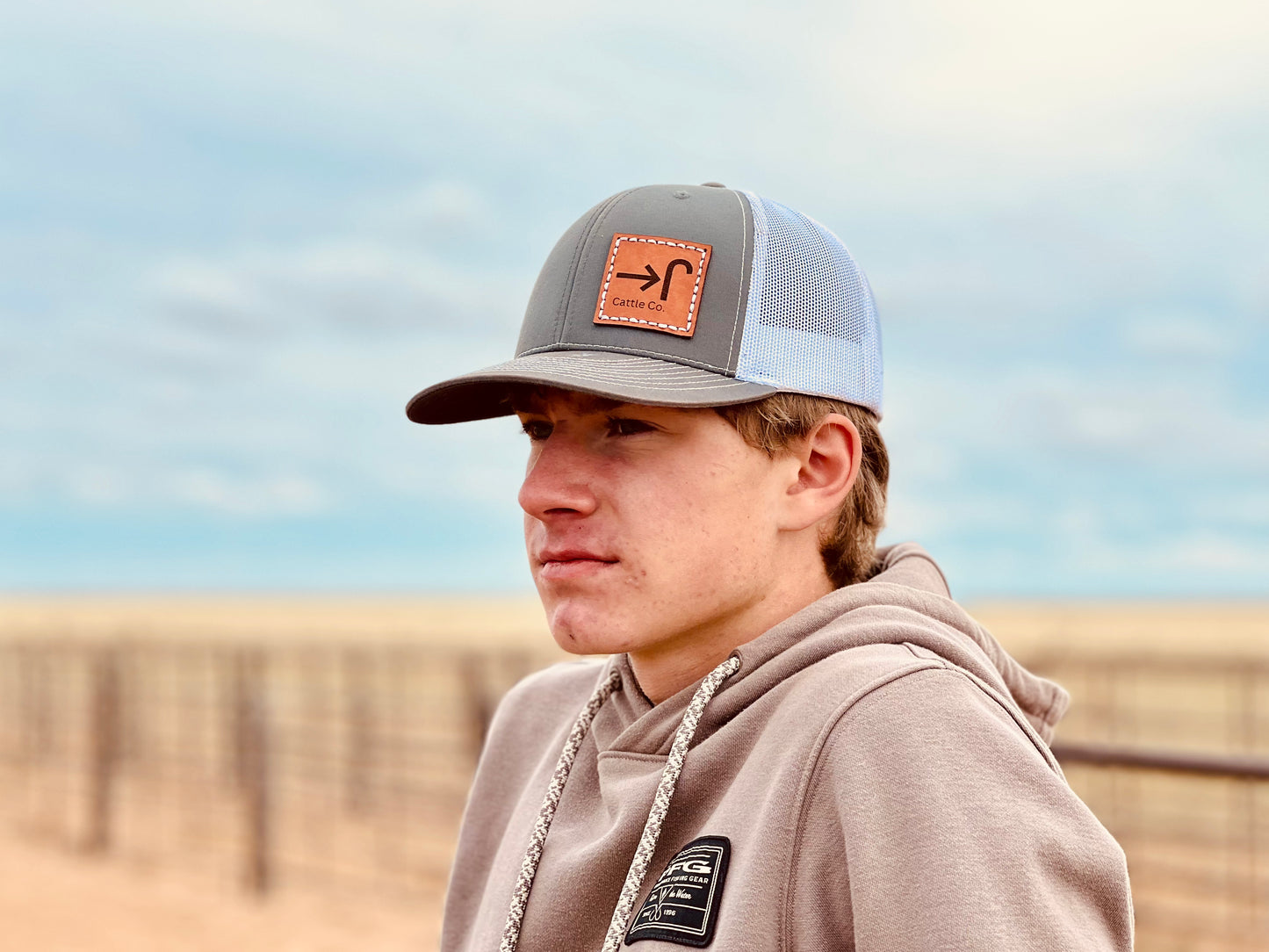 Custom Brand Leather Engraved Hat