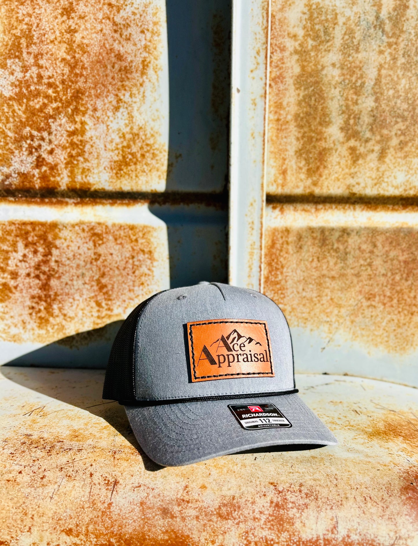 Custom Logo Leather Engraved Hats - Bulk