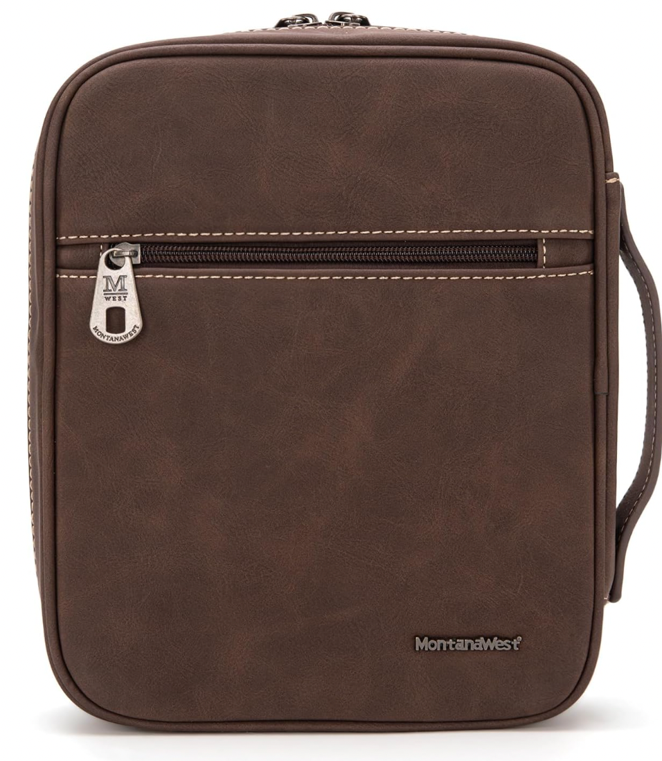 Branded Bible Case - Coffee Aztec