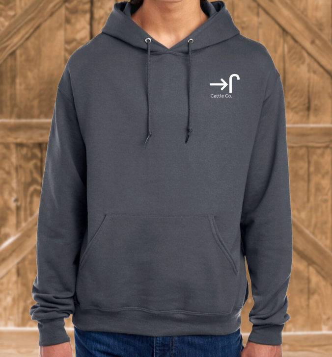 Aces Bronc Hoodie - Charcoal Grey