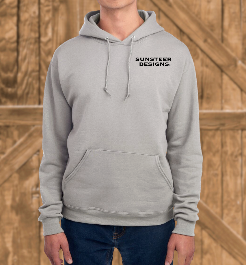 Aces Bronc Hoodie - Rock