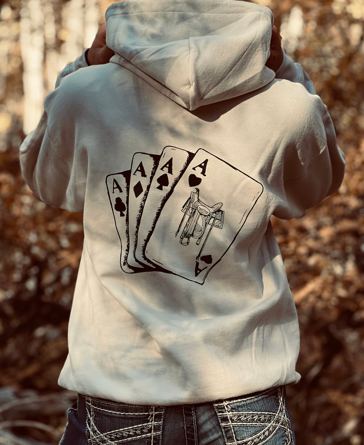 Aces Saddle Hoodie