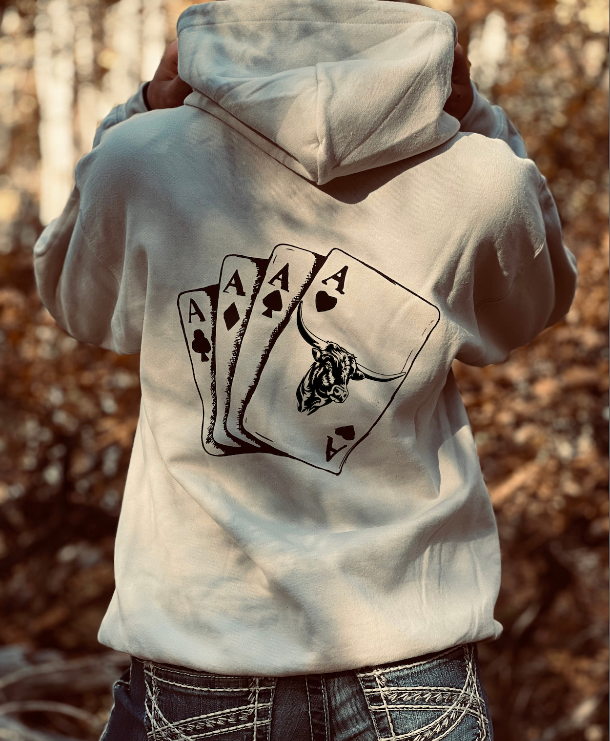 Aces Steer Head Hoodie