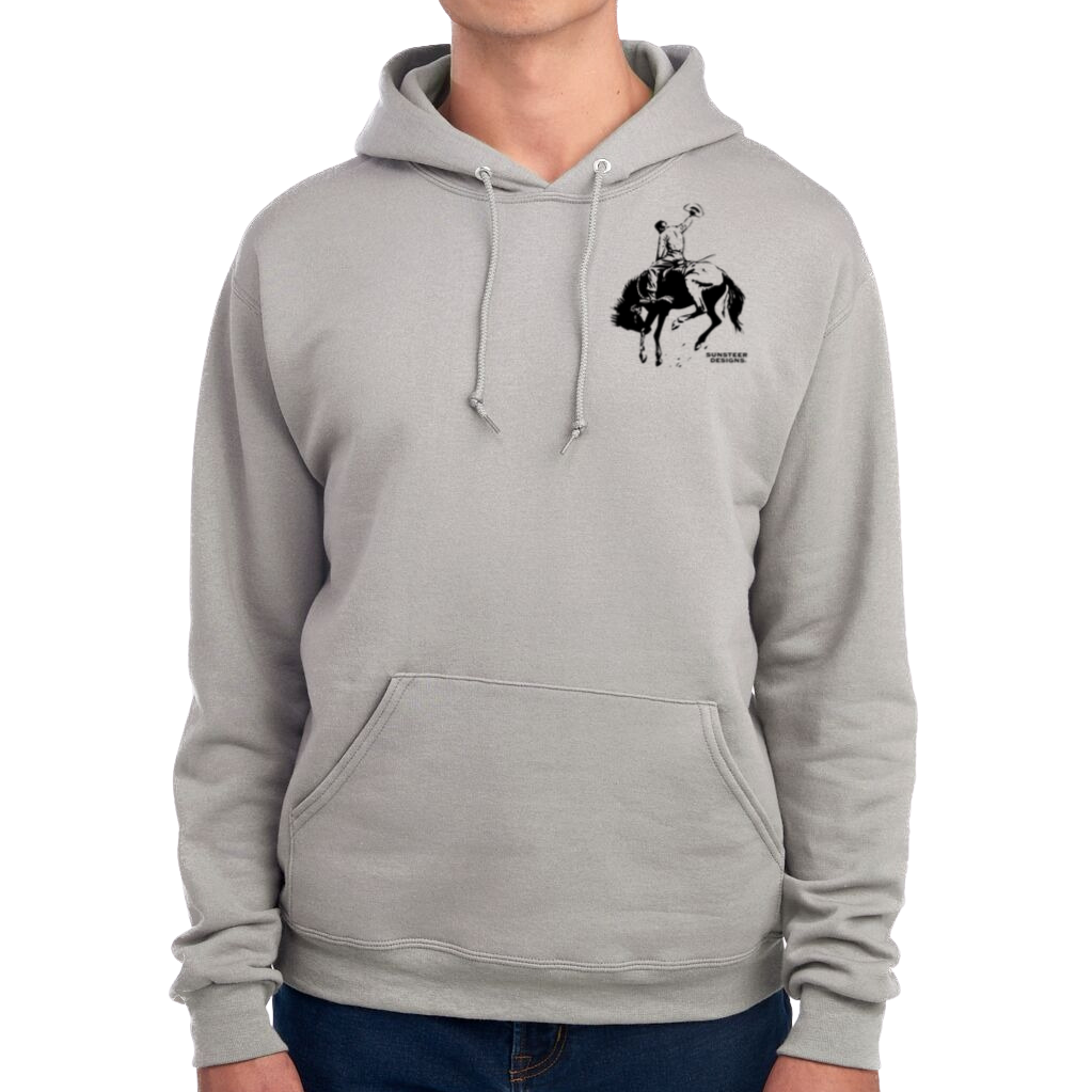 Aces Bronc Hoodie - Rock