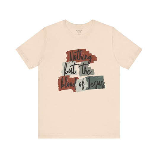 Blood Of Jesus Soft Cream Tee