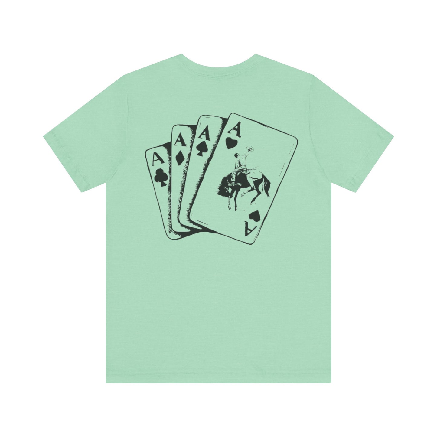 Aces Bronc Brand Tee