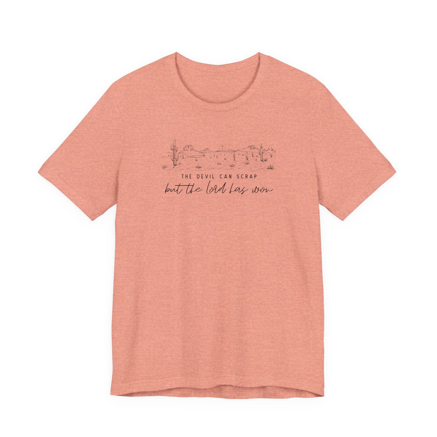 The Lord Has Won Sunset Tee