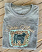 Custom Brand Show Mom Black Heather Tee