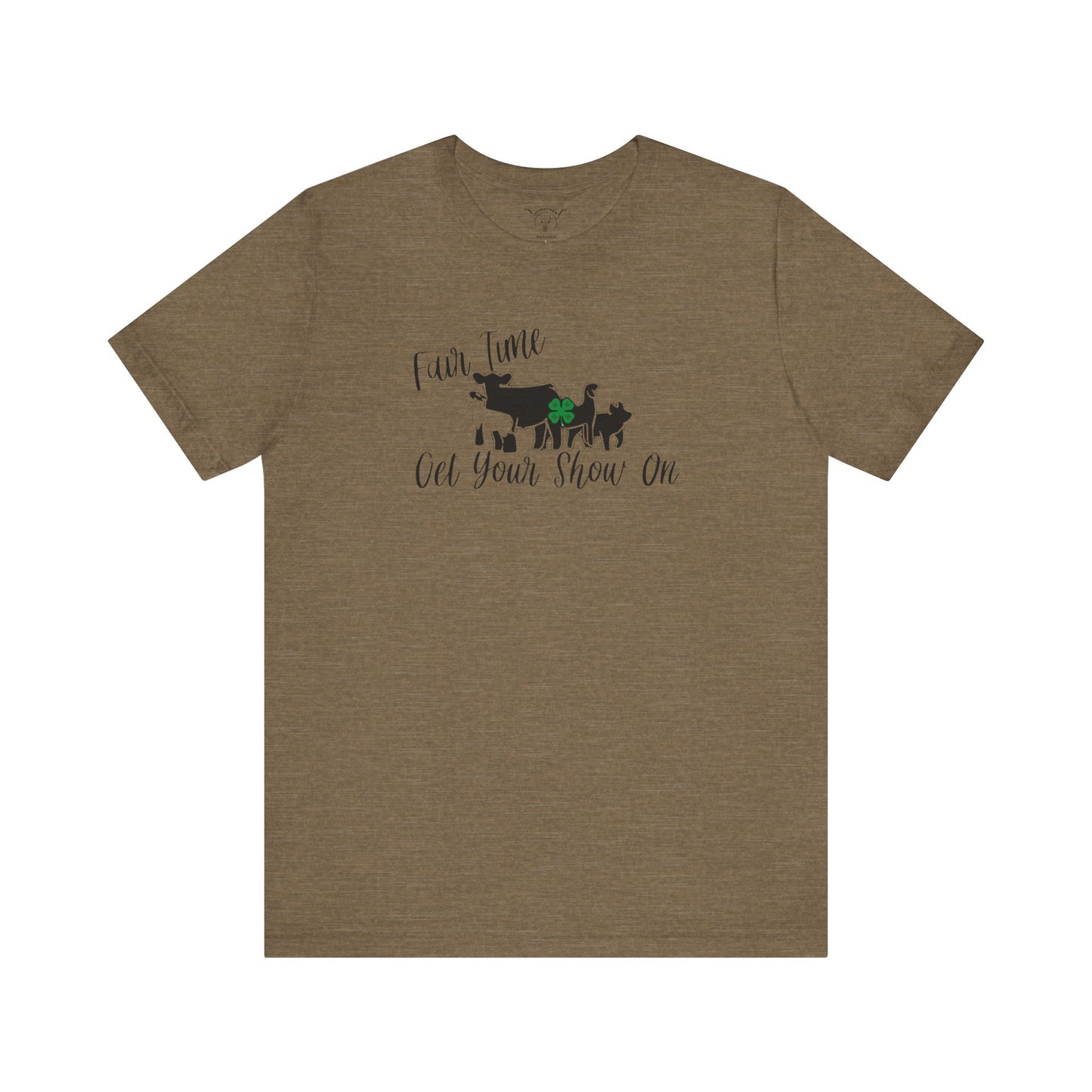 Fair Time 4-H Olive Tee