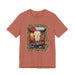 Cheetah Sunset Steer Skull Tee