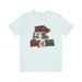 Blood Of Jesus Heather Ice Blue Tee