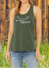 SSD Brand Tank - Military Green/White
