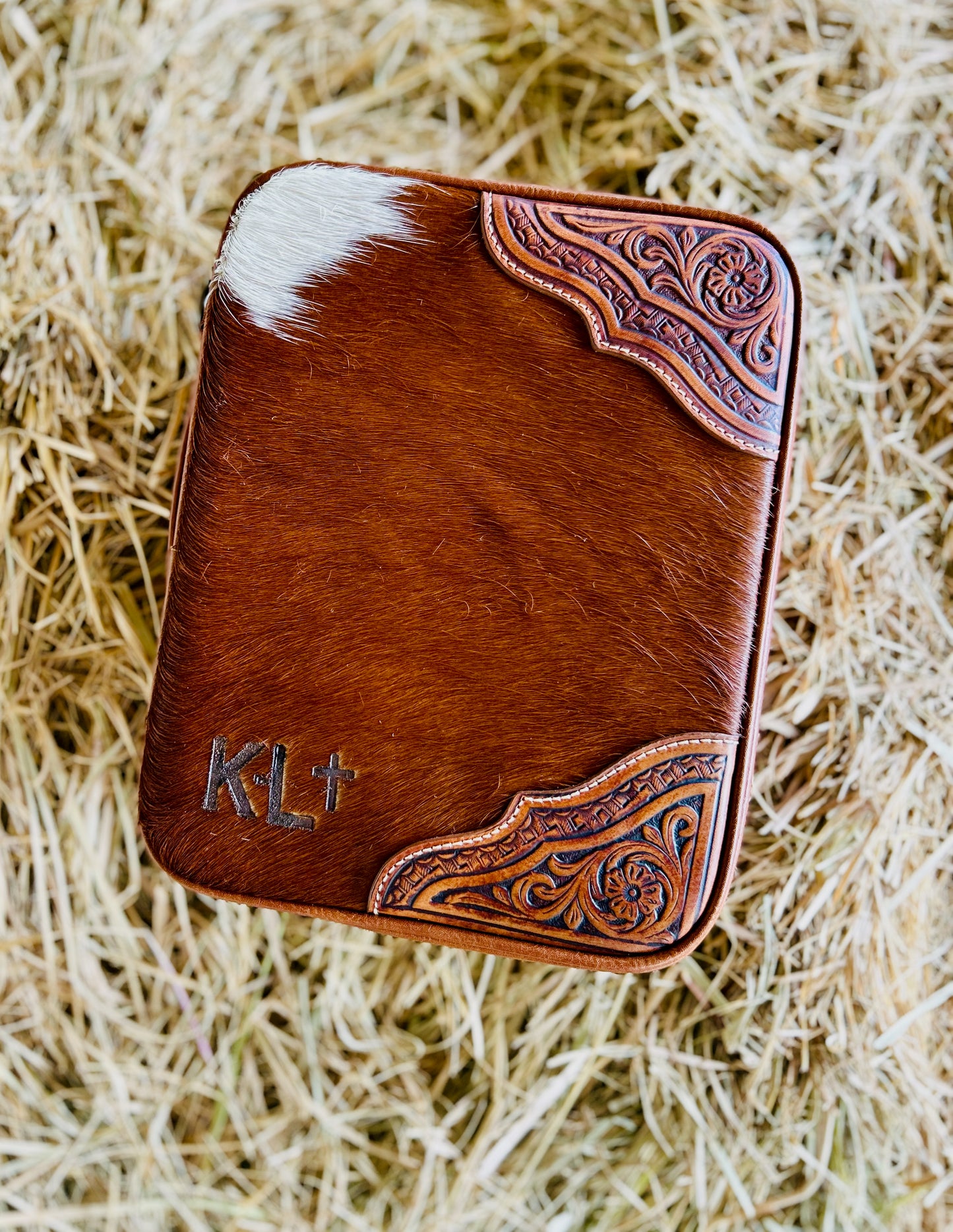 Branded Bible Case - Brown