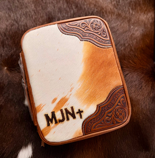 Branded Bible Case - Brown