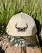 Floral Antlers Camo Trucker Hat