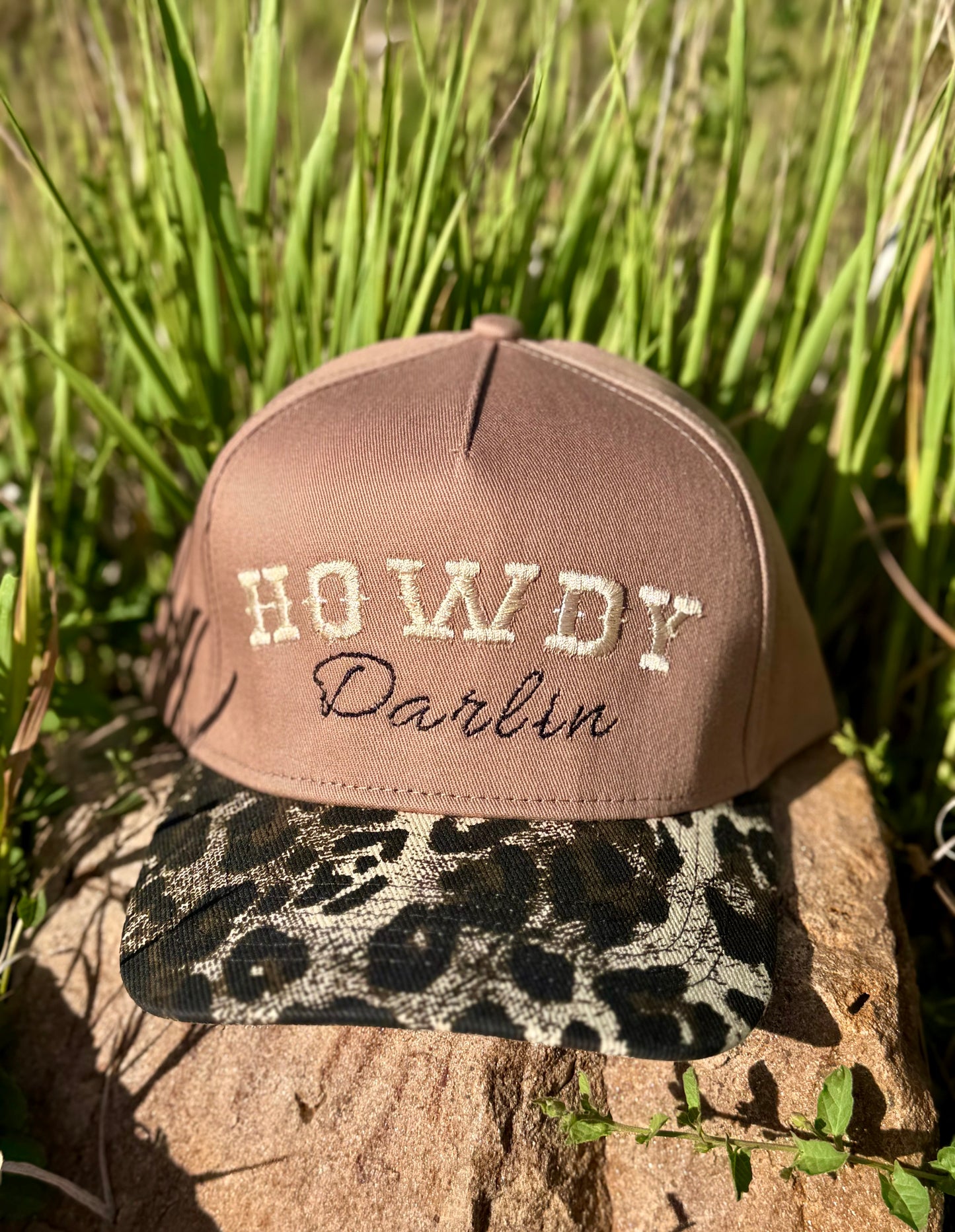 Howdy Darlin' Leopard Trucker Hat