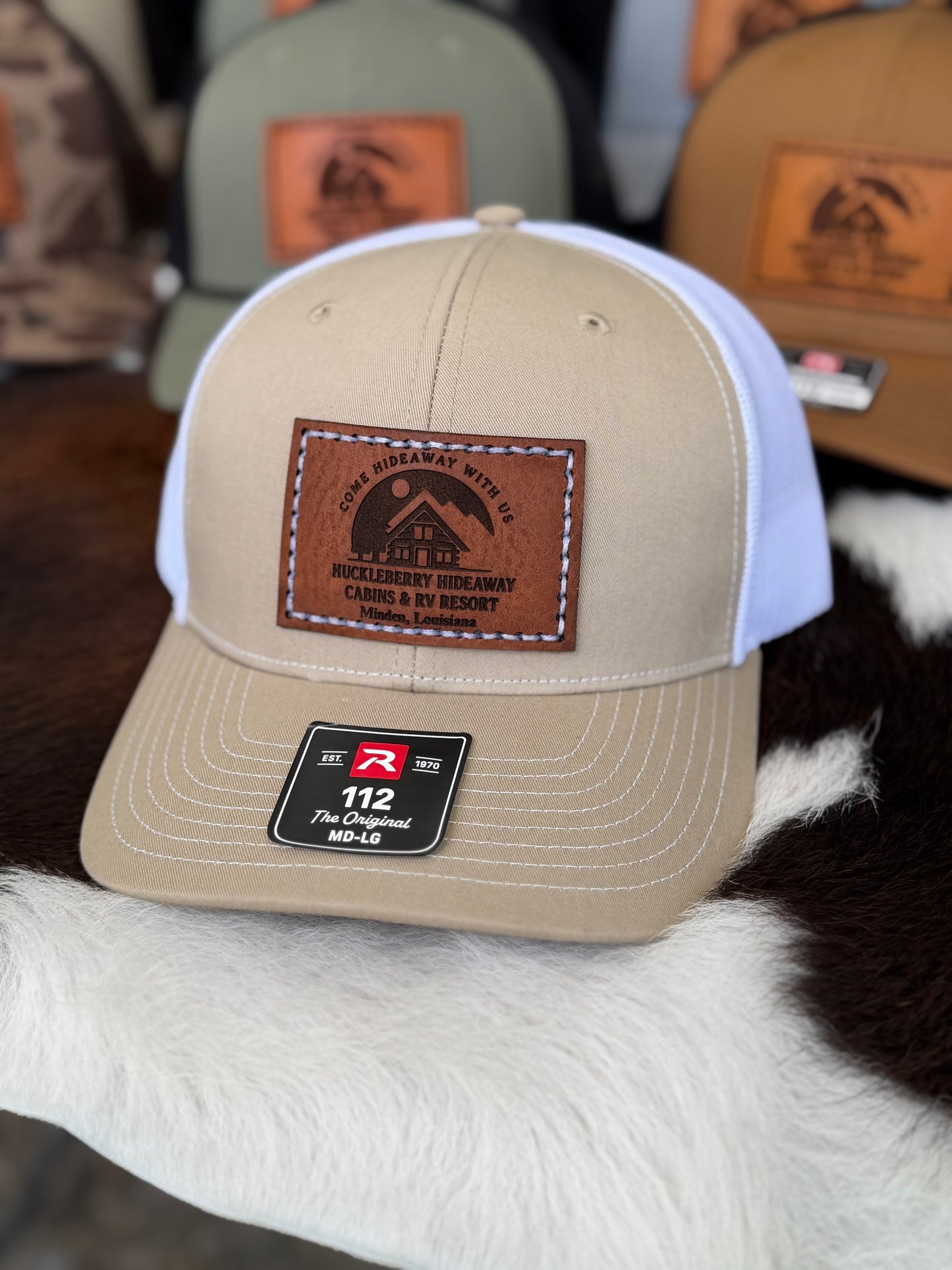 Custom Engraved Logo Hat