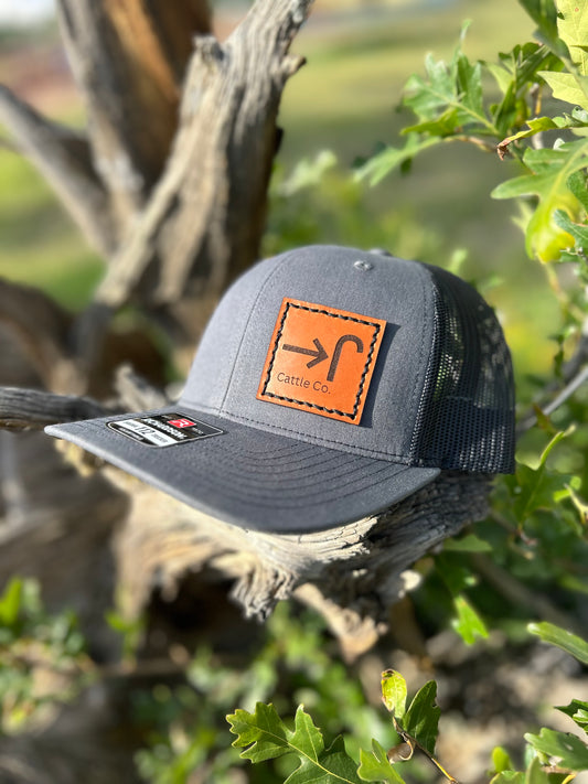 Custom Brand Leather Engraved Hat