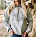 God is Within Her Crewneck Sweatshirt - Heather Grey
