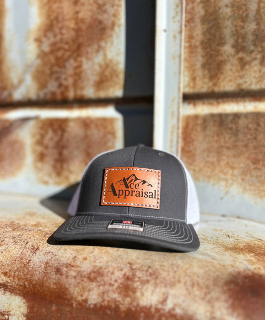 Custom Logo Leather Engraved Hats - Bulk