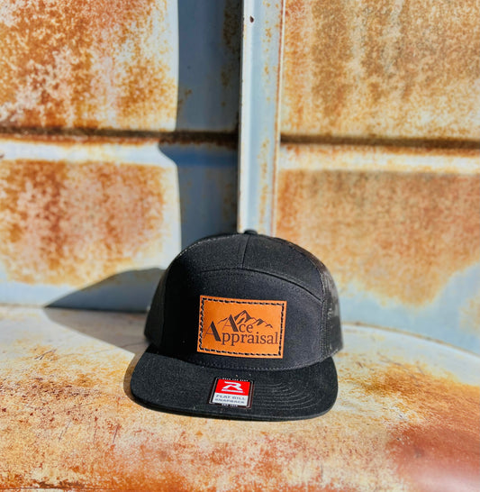 Custom Logo Leather Engraved Hats - Bulk