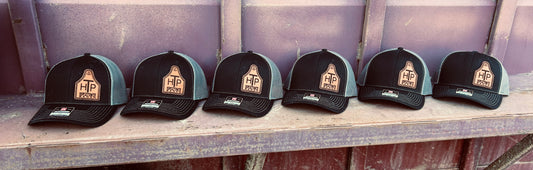 Custom Logo Leather Engraved Hats - Bulk