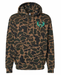 Duck Camo Brand Hoodie -Teal