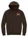 Oversized JESUS Hoodie -Brown