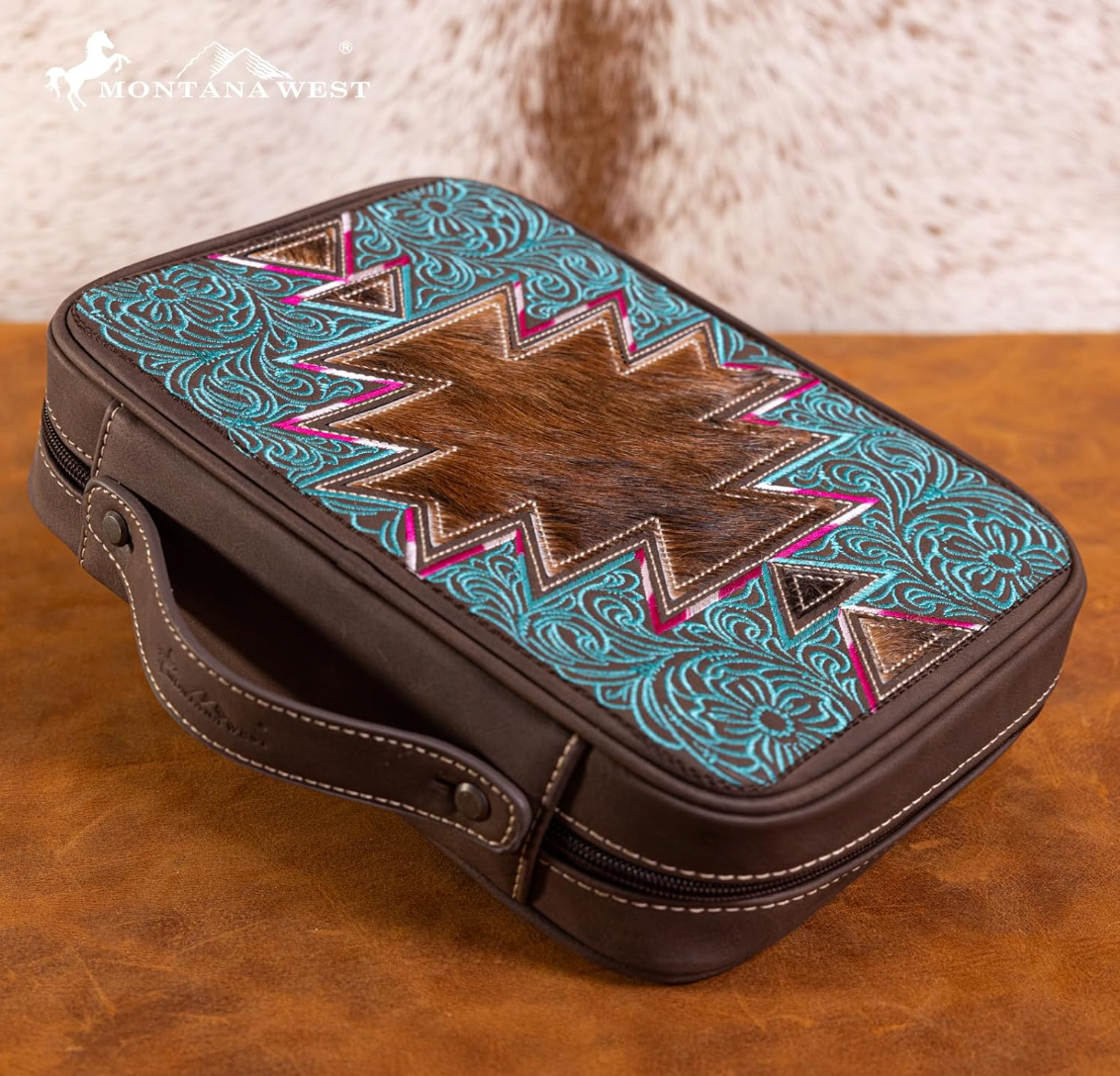 Branded Bible Case - Coffee Aztec