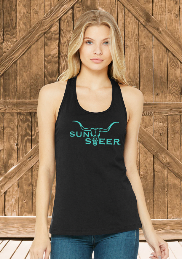 SSD Brand Tank - Black/Teal
