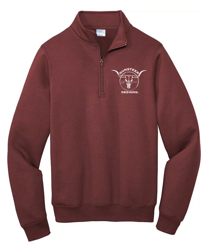 SSD Brand 1/4 Zip - Maroon
