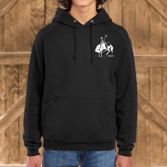 Aces Bronc Hoodie - Black