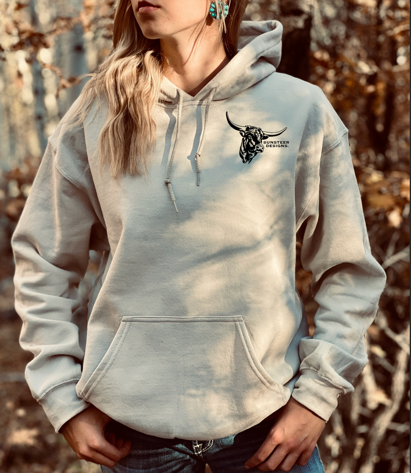 Aces Steer Head Hoodie