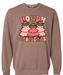 Howdy Christmas Crewneck Sweatshirt - Espresso
