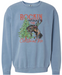 Rockin' Round The Christmas Tree Crewneck Sweatshirt - Blue Jean