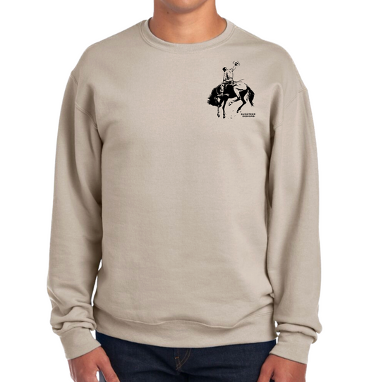 SSD Bronc Crewneck Sweatshirt - Sandstone