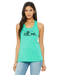 Roper Tank - Teal/Black