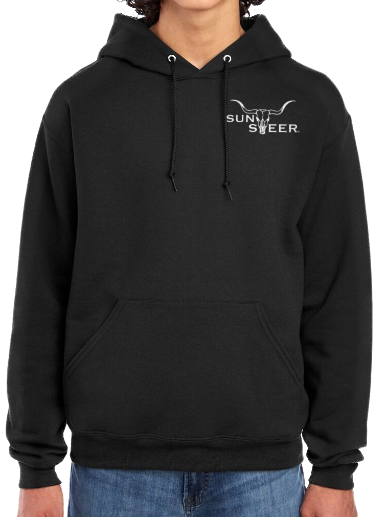 Aces Bronc Hoodie - Black